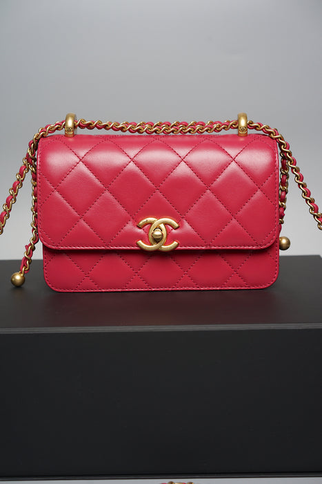 Chanel Seasonal Flap Bag in Fuschia