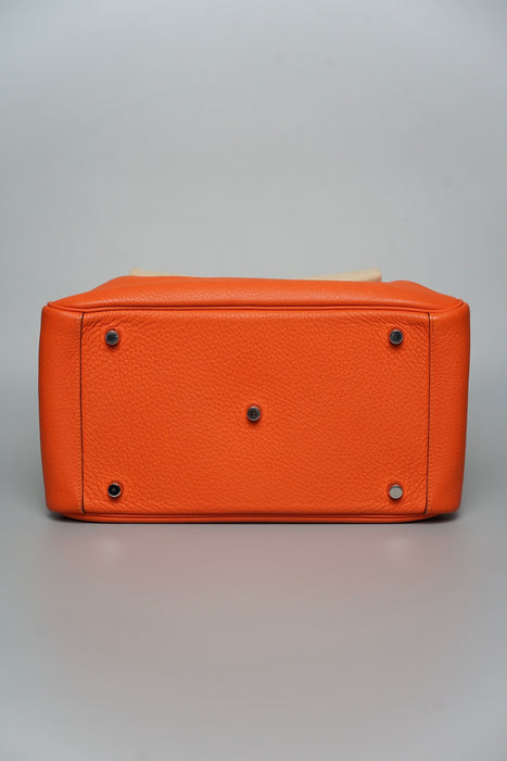 Hermes Lindy 30 in Orange Phw