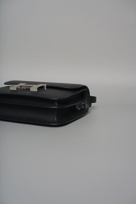 Hermes Constance 18 in Black Epsom Phw (Brand New)