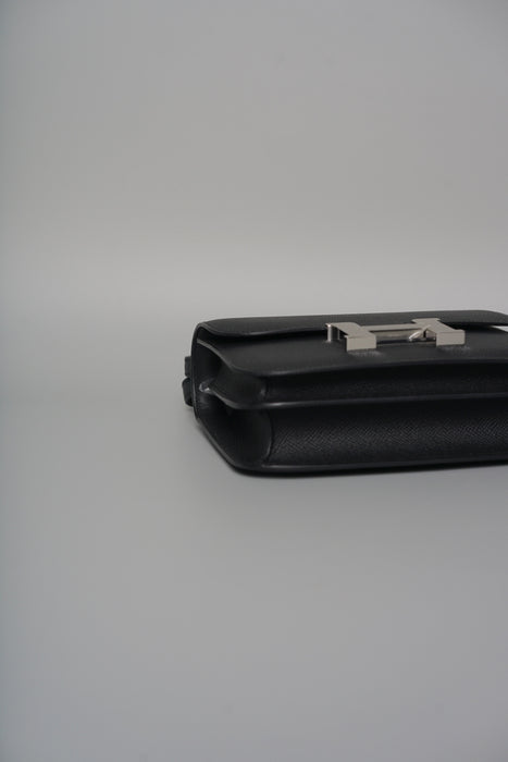 Hermes Constance 18 in Black Epsom Phw (Brand New)