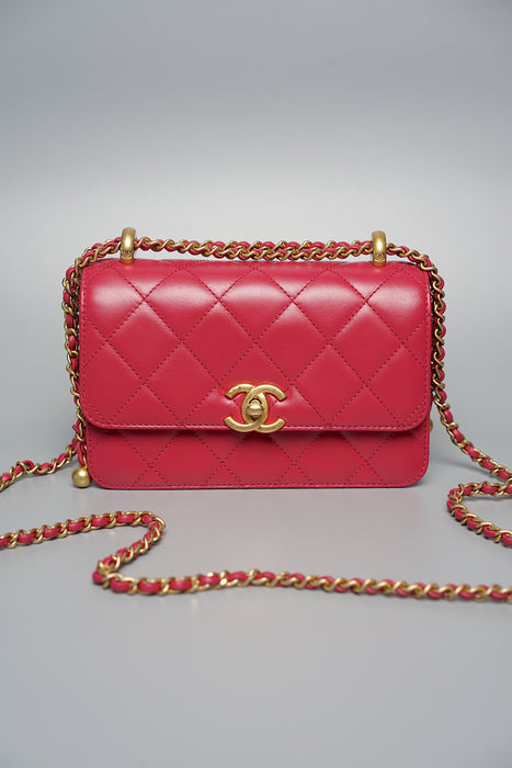 Chanel Seasonal Flap Bag in Fuschia