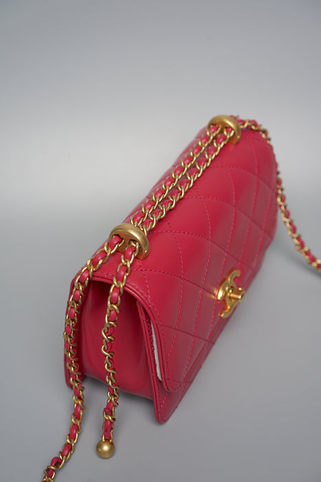 Chanel Seasonal Flap Bag in Fuschia