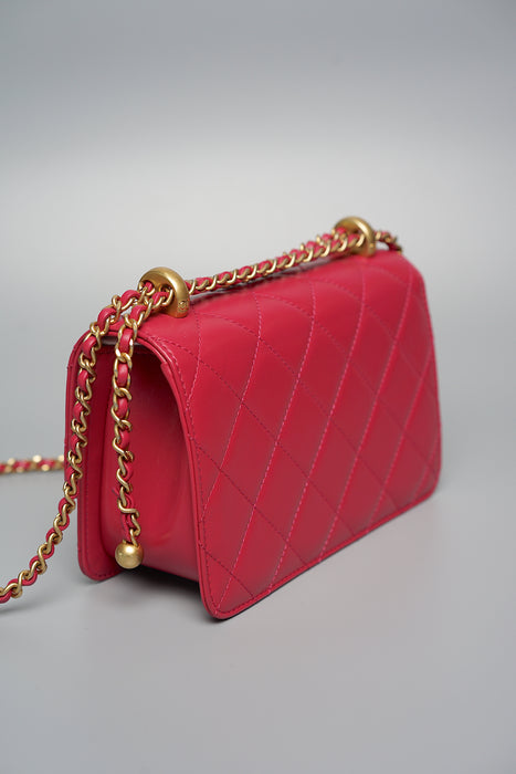 Chanel Seasonal Flap Bag in Fuschia