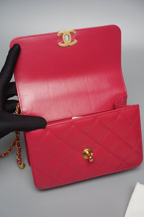 Chanel Seasonal Flap Bag in Fuschia