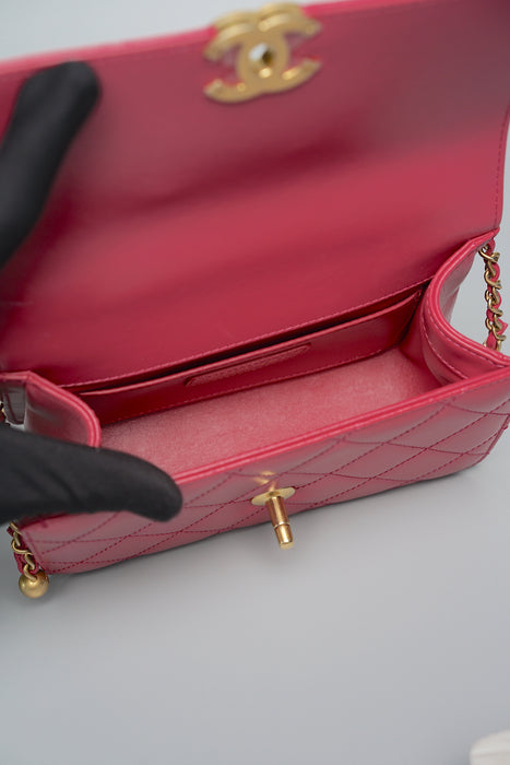 Chanel Seasonal Flap Bag in Fuschia