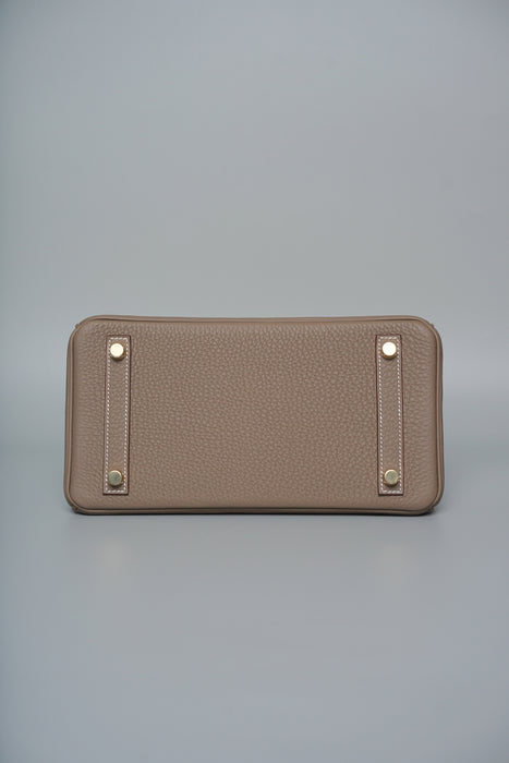 Hermes Birkin 25 in Etoupe Togo Ghw (Brand New)