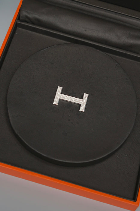 Hermes Diamond 'H' Buckle (Brand New)
