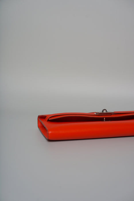 Hermes Kelly Cut in Tangerine Swift Phw (Brand New)
