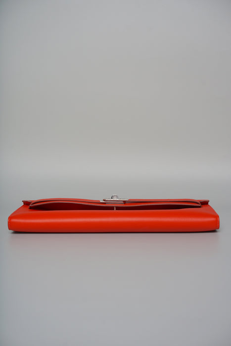 Hermes Kelly Cut in Tangerine Swift Phw (Brand New)