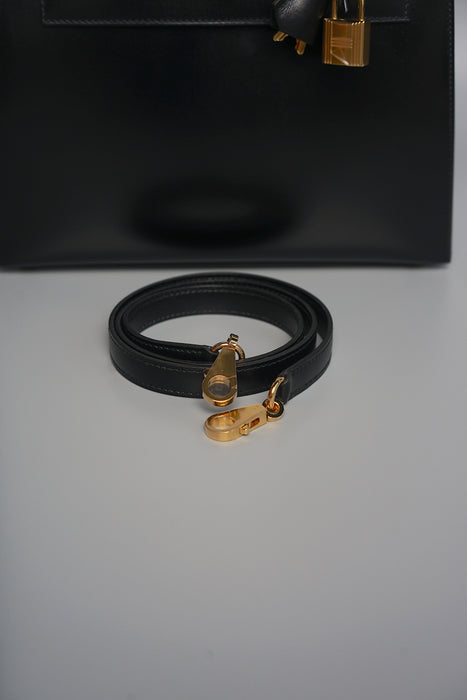 Hermes Kelly 25 Sellier in Black Box Ghw (Brand New)