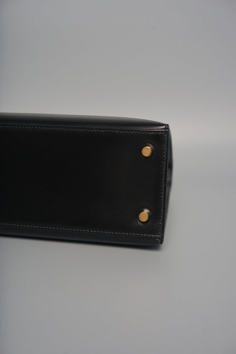 Hermes Kelly 25 Sellier in Black Box Ghw (Brand New)