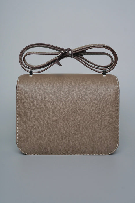Hermes Constance 18 in Etoupe Epsom Phw (Brand New)