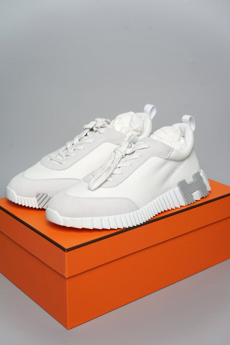 Hermes Bouncing Mesh Sneakers in Blanc Size 41 (Brand New)