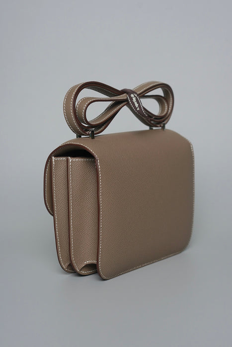 Hermes Constance 18 in Etoupe Epsom Phw (Brand New)