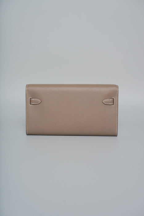 Hermes Kelly To Go in Etoupe Ghw (Brand New)