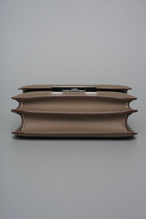 Hermes Constance 18 in Etoupe Epsom Phw (Brand New)