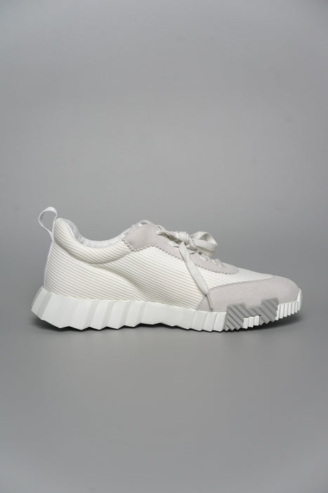 Hermes Bouncing Mesh Sneakers in Blanc Size 41 (Brand New)
