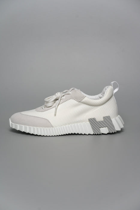 Hermes Bouncing Mesh Sneakers in Blanc Size 41 (Brand New)