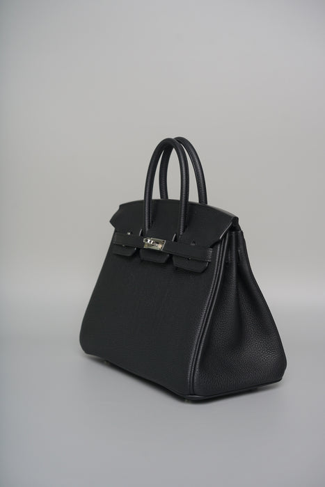 Hermes Birkin 25 in Noir Togo Phw (Brand New)