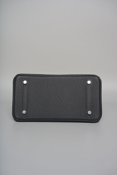 Hermes Birkin 25 in Noir Togo Phw (Brand New)