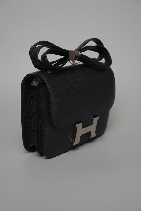 Hermes Constance 18 in Noir Epsom Phw (Brand New)