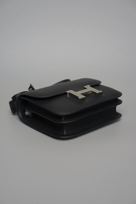 Hermes Constance 18 in Noir Epsom Phw (Brand New)