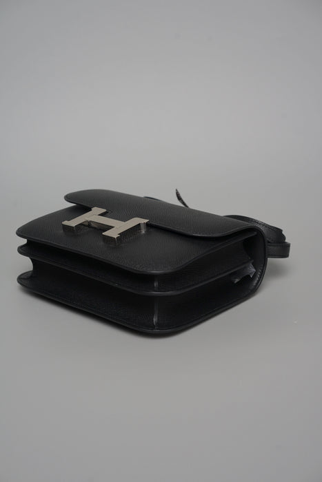 Hermes Constance 18 in Noir Epsom Phw (Brand New)