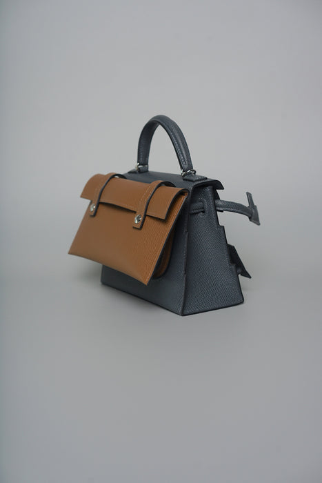 Hermes Kelly Dole Picto in Gristy Misty Phw