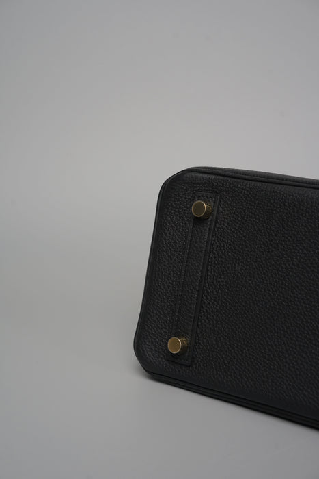 Hermes Birkin 25 in Noir Togo Ghw (Brand New)