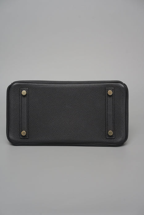 Hermes Birkin 25 in Noir Togo Ghw (Brand New)