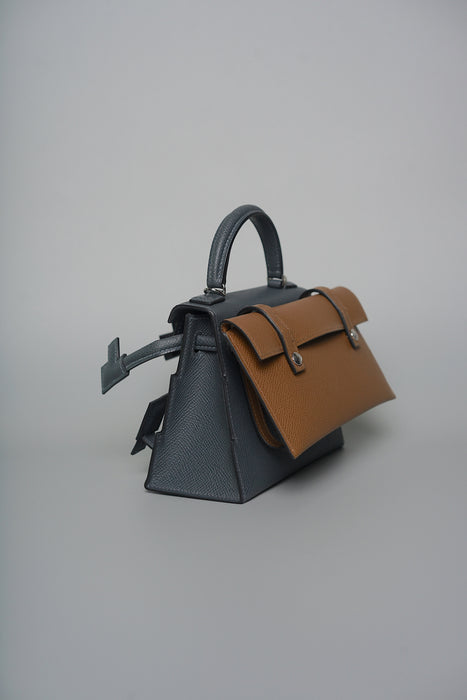 Hermes Kelly Dole Picto in Gristy Misty Phw