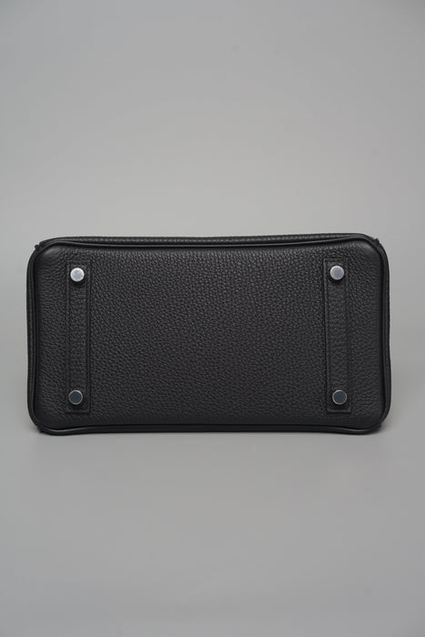 Hermes Birkin 25 in Noir Togo Phw (Brand New)