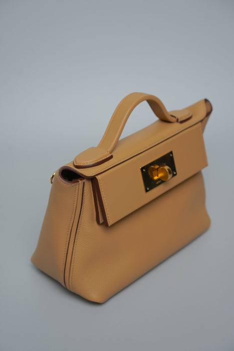 Hermes 2424-21 in Biscuit Ghw (Brand New)