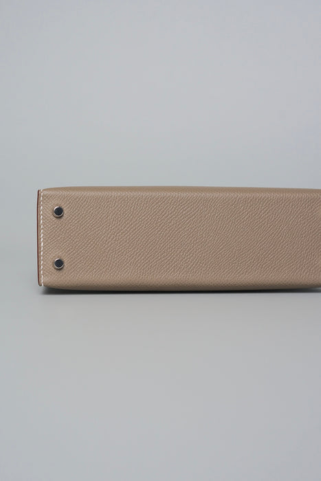 Hermes Kelly 20 in Etoupe Epsom Phw (Brand New)