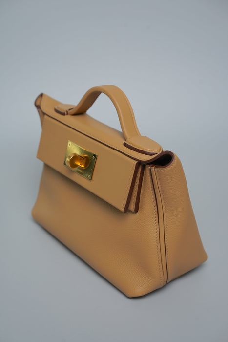 Hermes 2424-21 in Biscuit Ghw (Brand New)