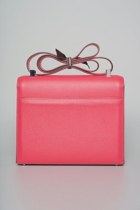 Hermes Verrou 21 in Rose Azalea Epsom Phw