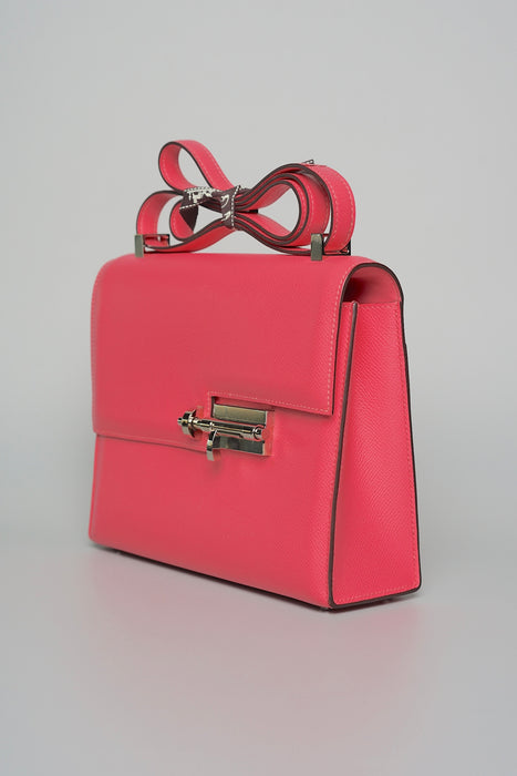 Hermes Verrou 21 in Rose Azalea Epsom Phw