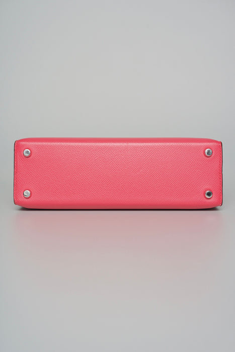 Hermes Verrou 21 in Rose Azalea Epsom Phw