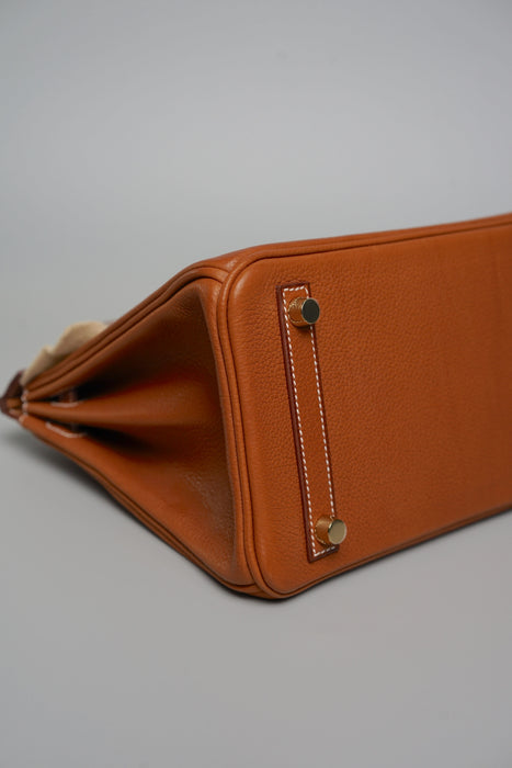 Hermes Birkin 25 in Fauve Barenia Faubourg Ghw (Brand New)