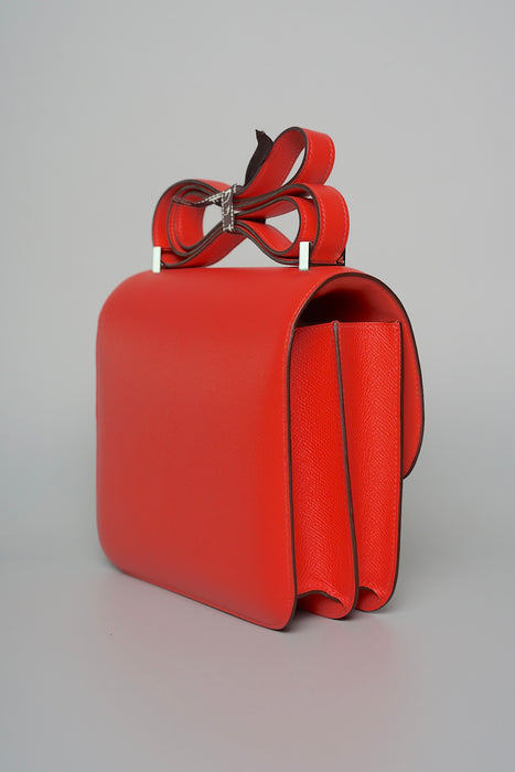 Hermes Constance 24 in Rose Jaipur Epsom Phw