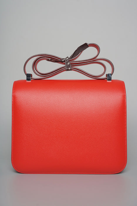 Hermes Constance 24 in Rose Jaipur Epsom Phw