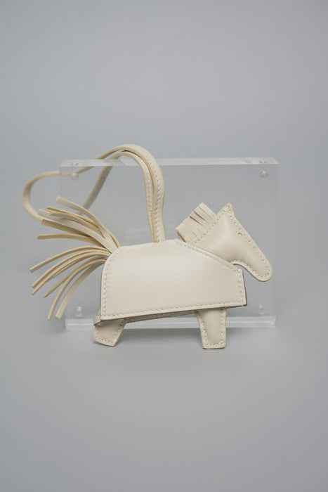 Hermes Rodeo Robeo Rock PM Charm in Craie Phw (Brand New)