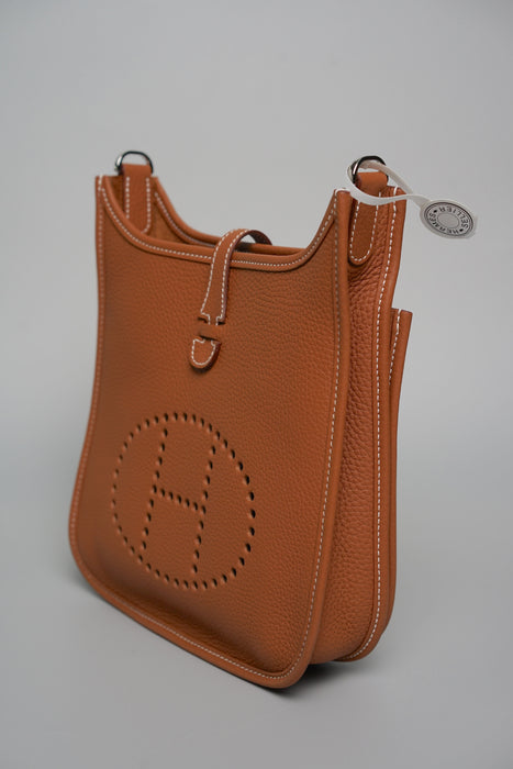 Hermes Evelyne 23 in Gold Phw (Brand New)