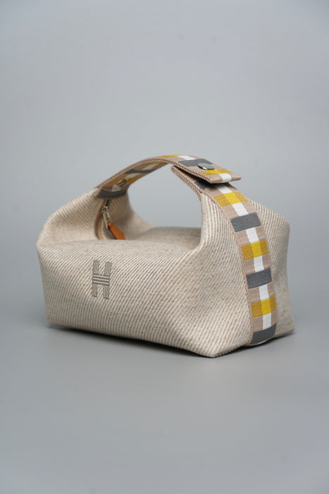 Hermes Bride-A-Brac in Bicolor Twill PM (Brand New)