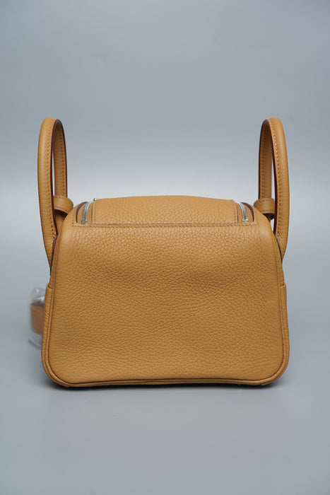 Hermes Mini Lindy in Biscuit Phw (Brand New)