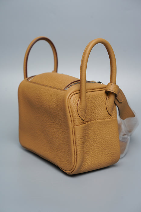 Hermes Mini Lindy in Biscuit Phw (Brand New)