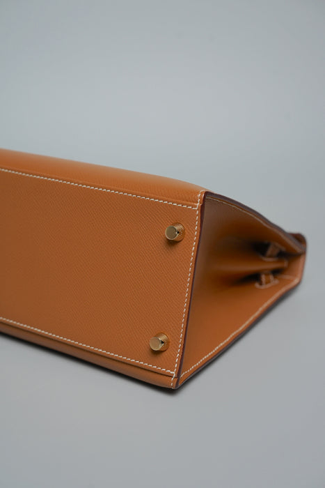 Hermes Kelly II 28 Sellier in Gold Ghw (Brand New)