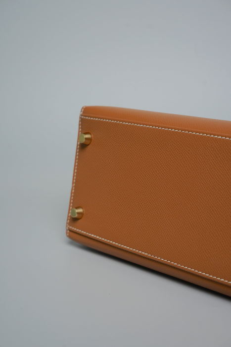 Hermes Kelly II 28 Sellier in Gold Ghw (Brand New)