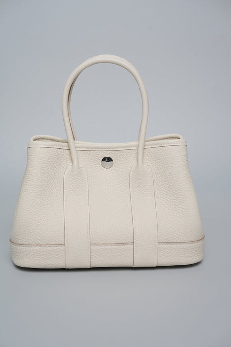 Hermes Mini Garden Party 23 in Craie Togo Phw (Brand New)