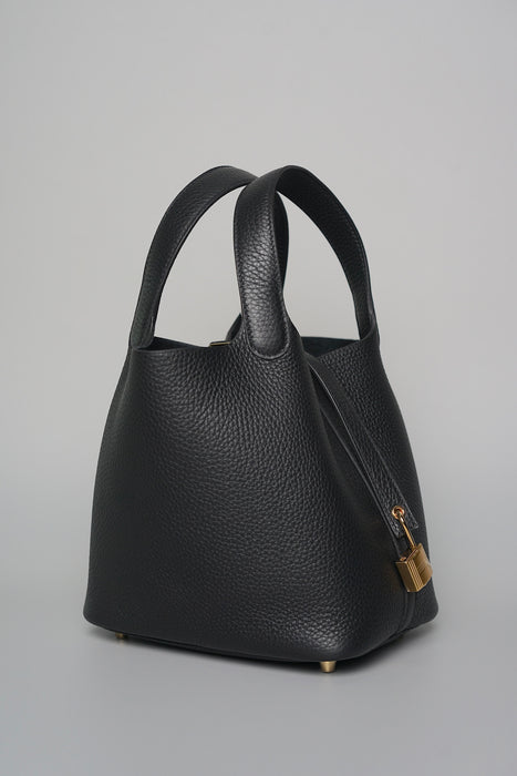 Hermes Picotin 18 in Black Ghw (Brand New)